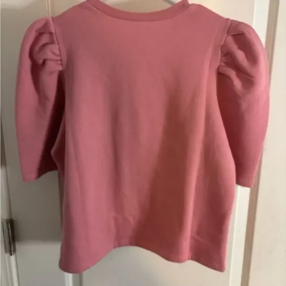 Melrose and Market Blush Pink short sleeve sweater Top NWT SIZE XS - Picture 4 of 4